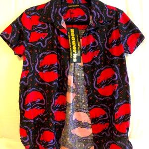 Nooworks Rats button down polo